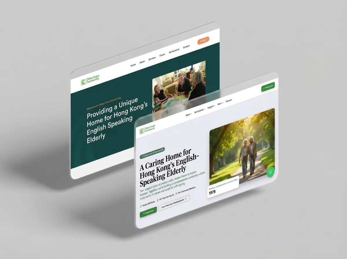 China Coast Community Website Redesign